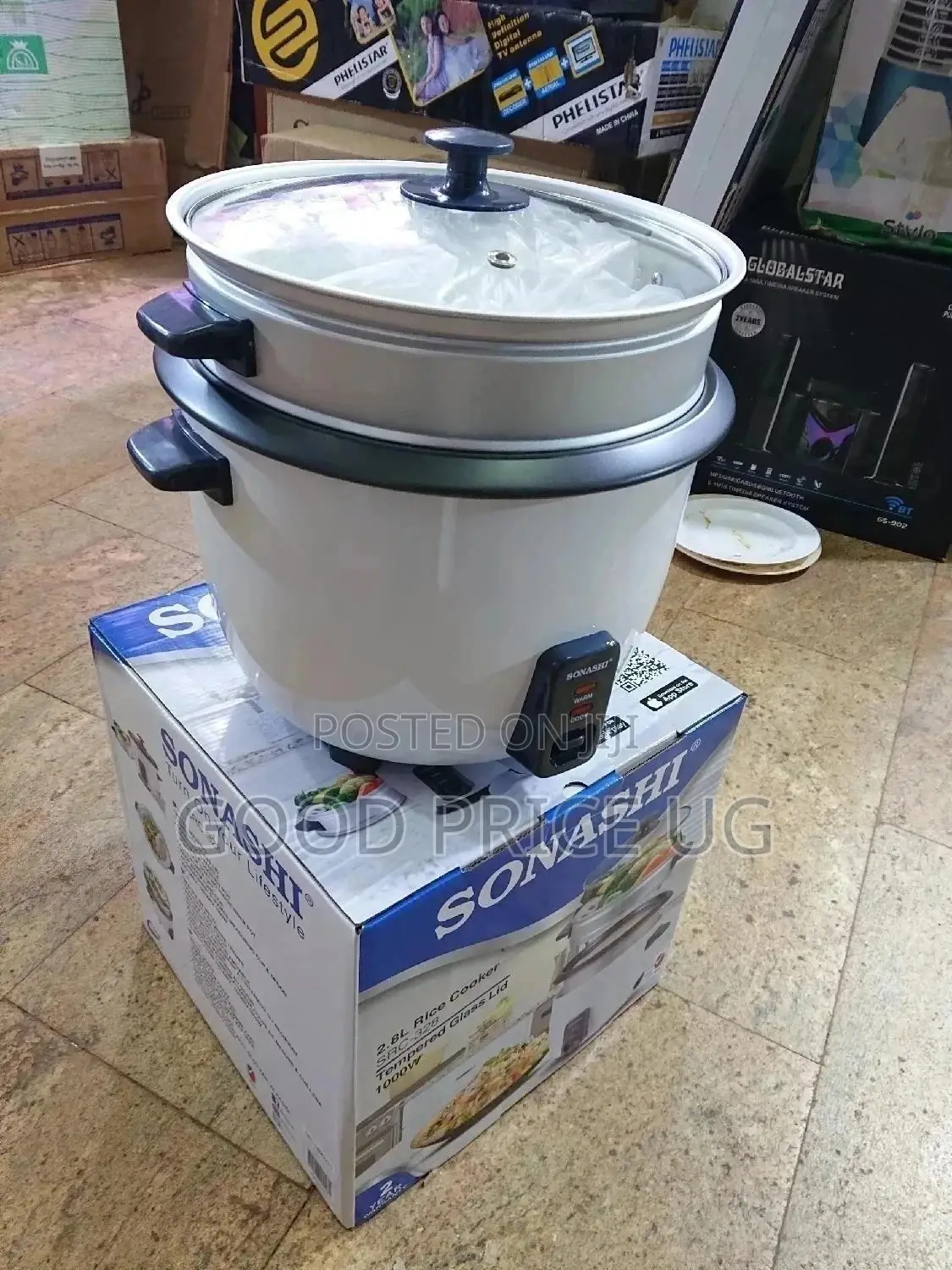 "2.8" Sonashi Steamer Rice Cooker