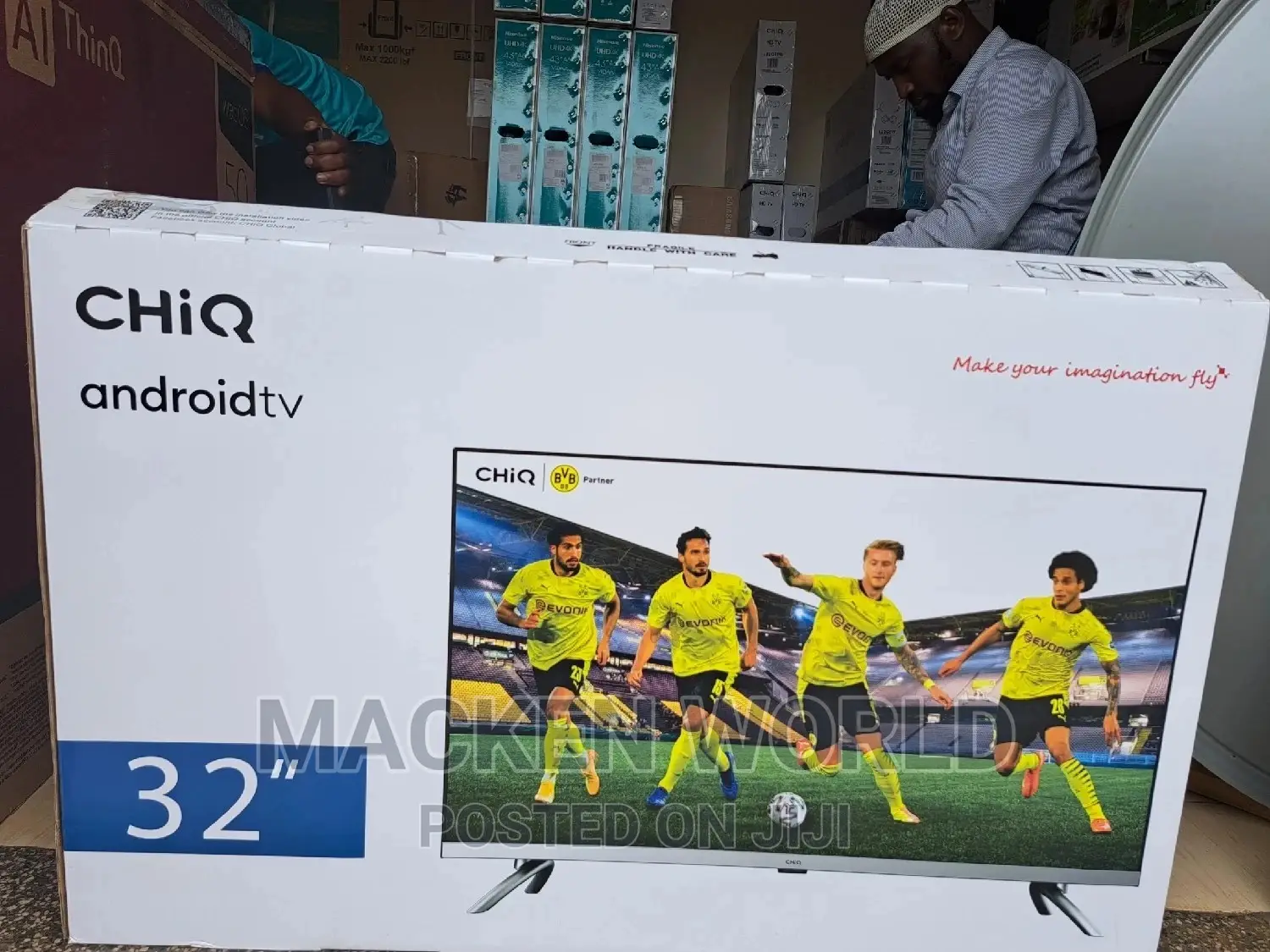 32 Chiq Smart Android Frameless Tv
