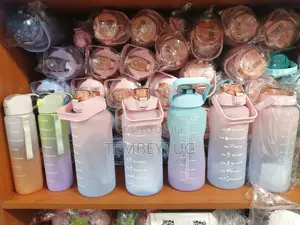 2L Sports Water Bottle With Motivational Quotes