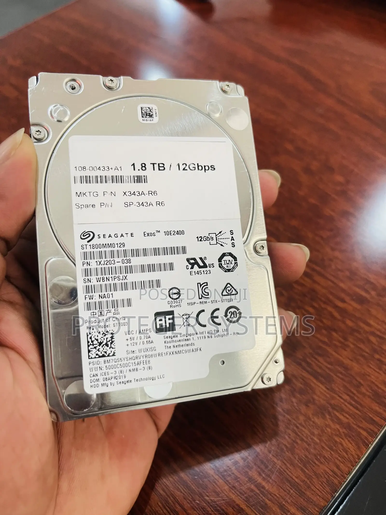 1.8TB SFF Server SAS Drive