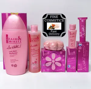Fair and White So White Set of Lotion,Oil, Serum,Tube + Soap
