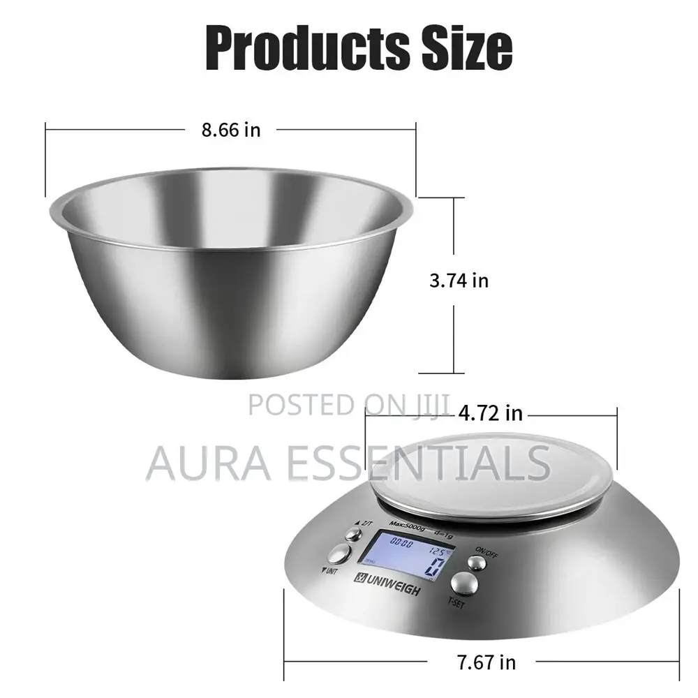 Electric Stainless Steel Kitchen Scale