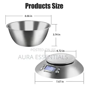 Electric Stainless Steel Kitchen Scale