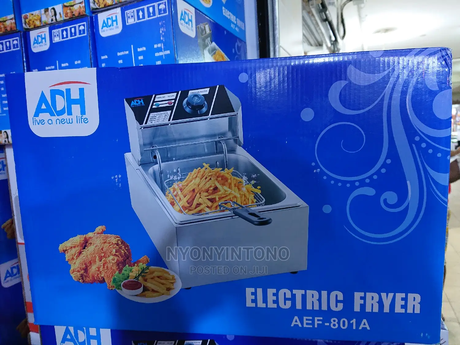 Adh 6 Liters Commercial Deep Fryer