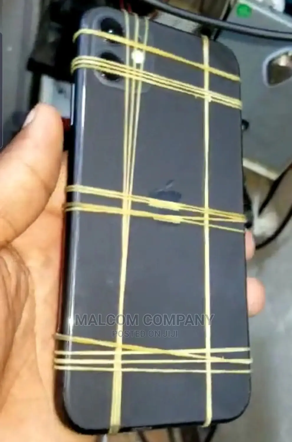 iPhone Broken Back Cover Glass