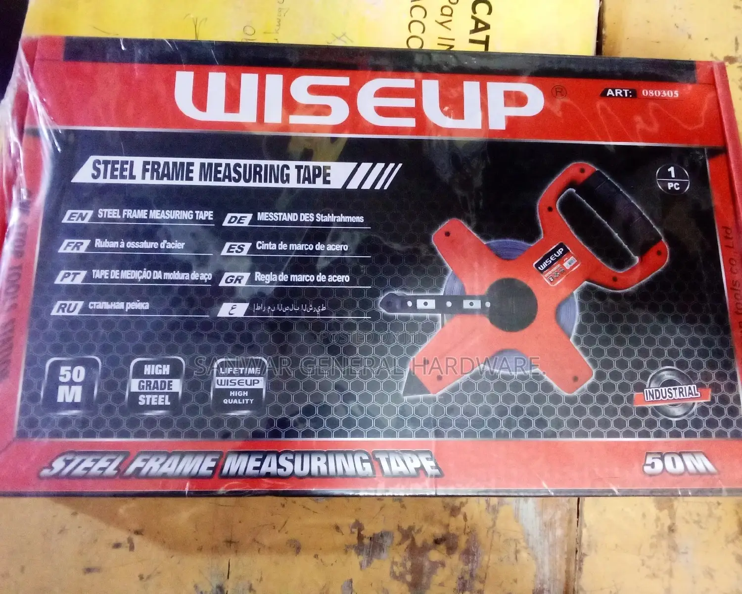 (50M) Steel Tape Measures.