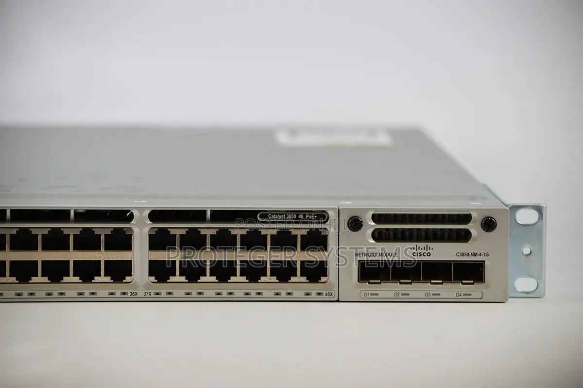 Cisco 3850 48 Poe Network Switch