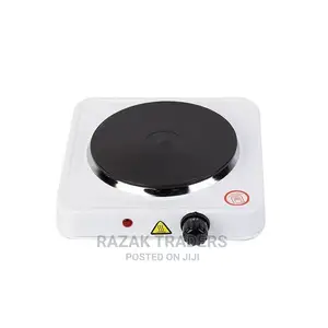 Hot Plate Single Electric Burner - White