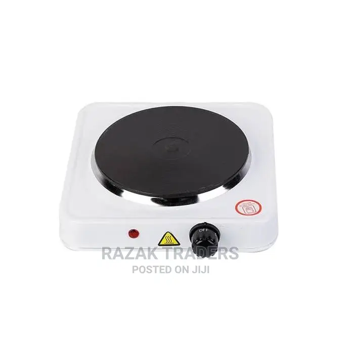 Hot Plate Single Electric Burner - White