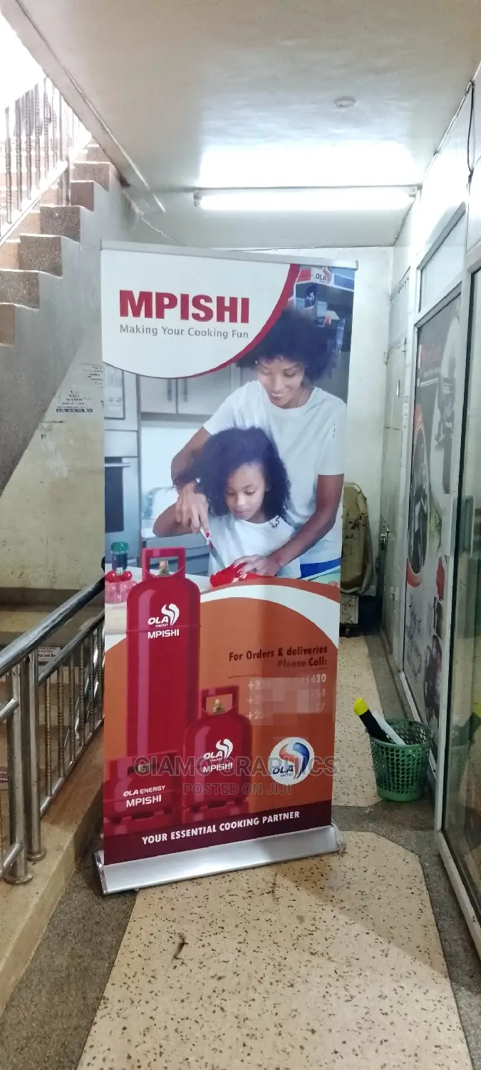 Mpishi Pull Up Banner