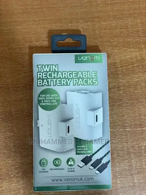 Venom Xbox Batteries (White )