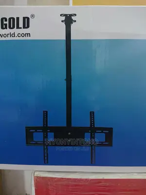 Ceiling Mount With Adjustable Height Holds Up 75" Tv