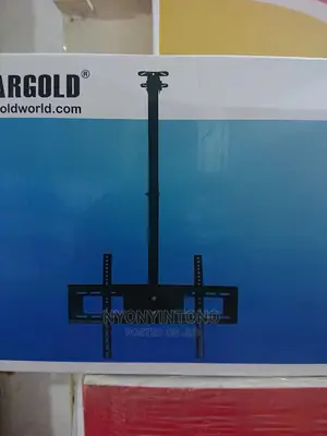 Ceiling Mount With Adjustable Height Holds Up 75" Tv