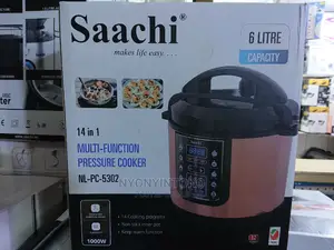 6 Liters Saachi 14 in 1 Multi Pressure Cooker