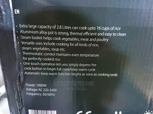 2.8liters Automatic Rice Cooker With Steamer