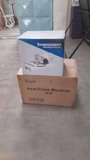 Heatpress Embroidery Machine Boxed