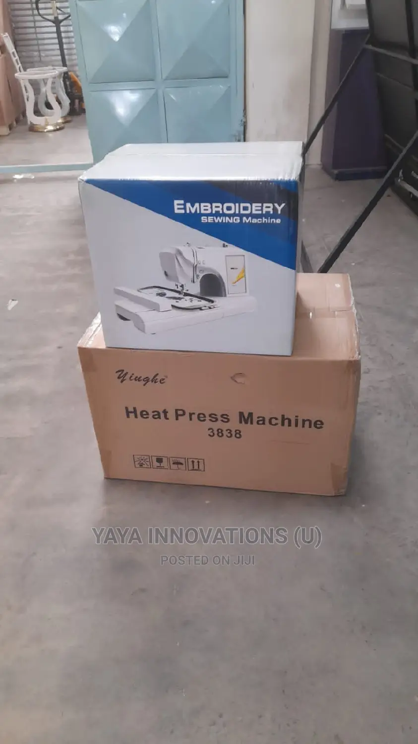 Heatpress Embroidery Machine Boxed