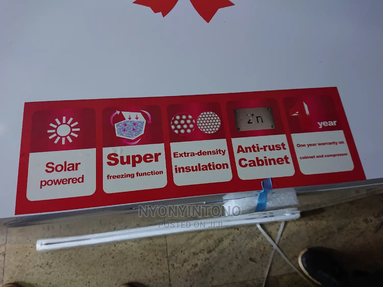 250liters Adh Solar Powered Chest Freezer