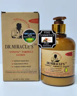 DR MIRACLE'S Toning Formula Brightening and Glowing Lotion