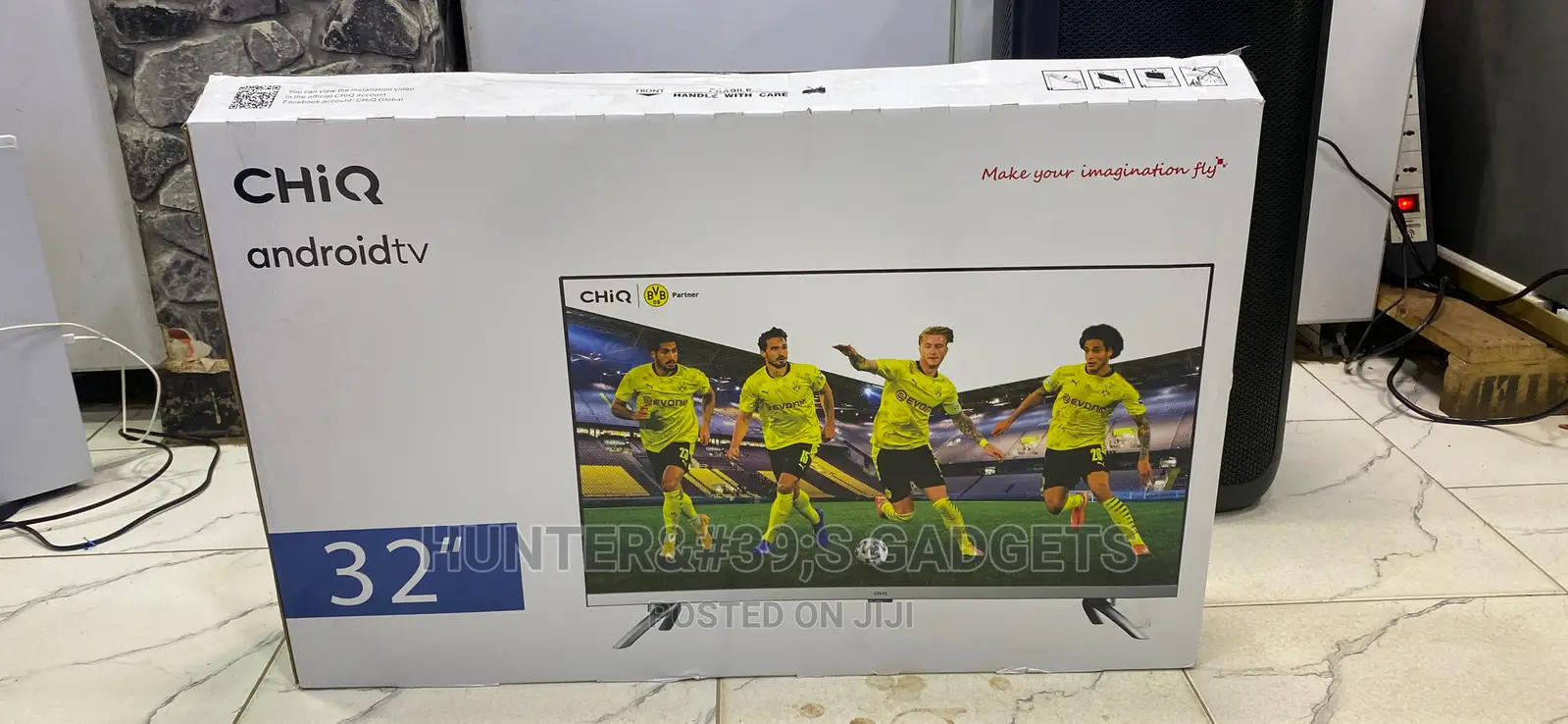 Chiq 32inches Smart Android Frameless Digital