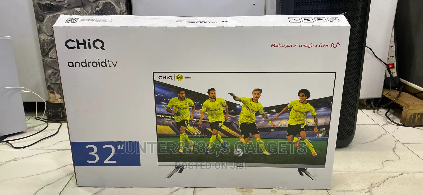Chiq 32inches Smart Android Frameless Digital