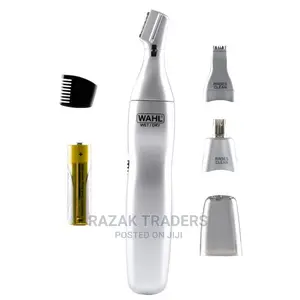Wahl 3-in-1 6 Piece Ear, Nose Brow Trimmer Kit