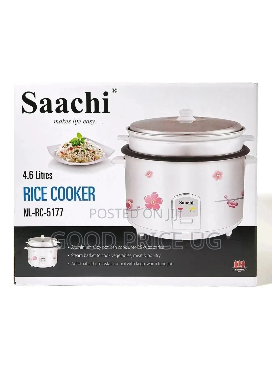 4.6 Litres Saachi Rice Cooker