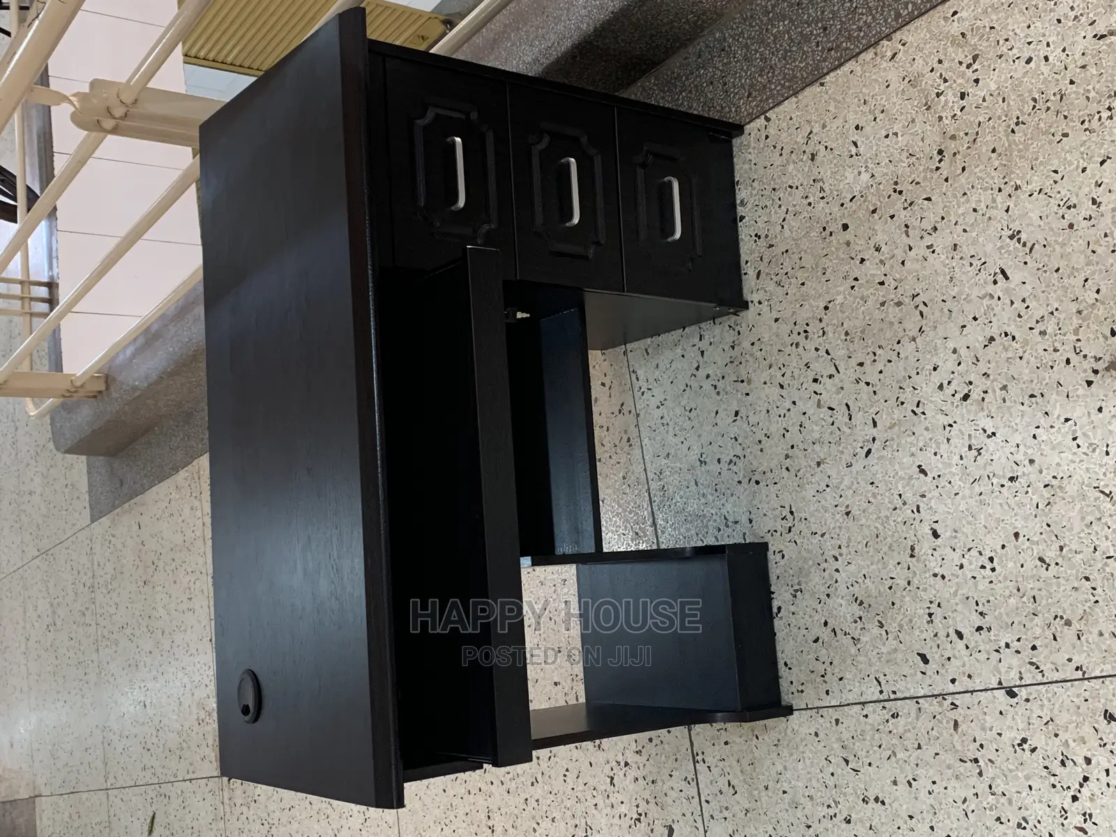 Computer Table 3 Drawer With Central Lock