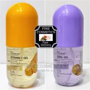 DISAAR Vitamin C Gel and Snail Gel Anti-Aging Moisturizer