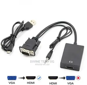 VGA to HDMI Converter Cable With Audio Output 1080P