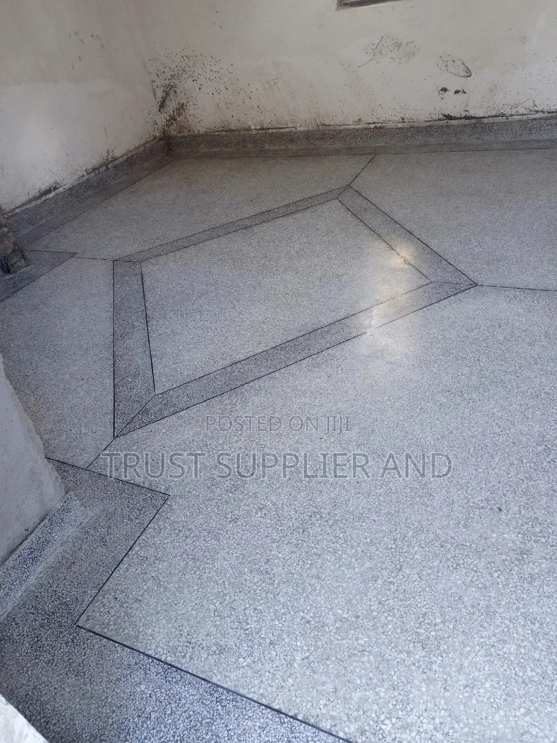 Terrazzo Finished Shinning