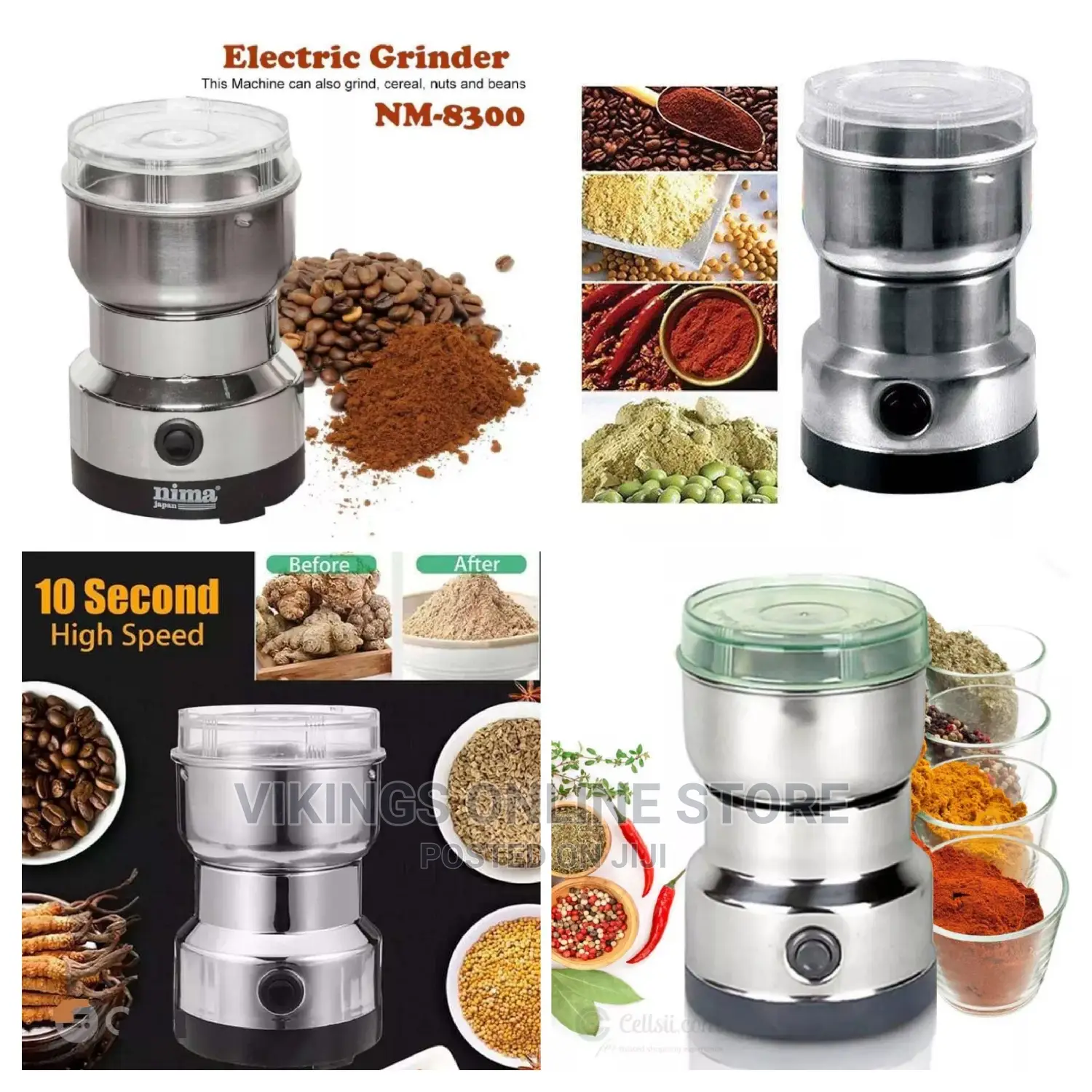 Electric Spice Coffee Bean Grinder