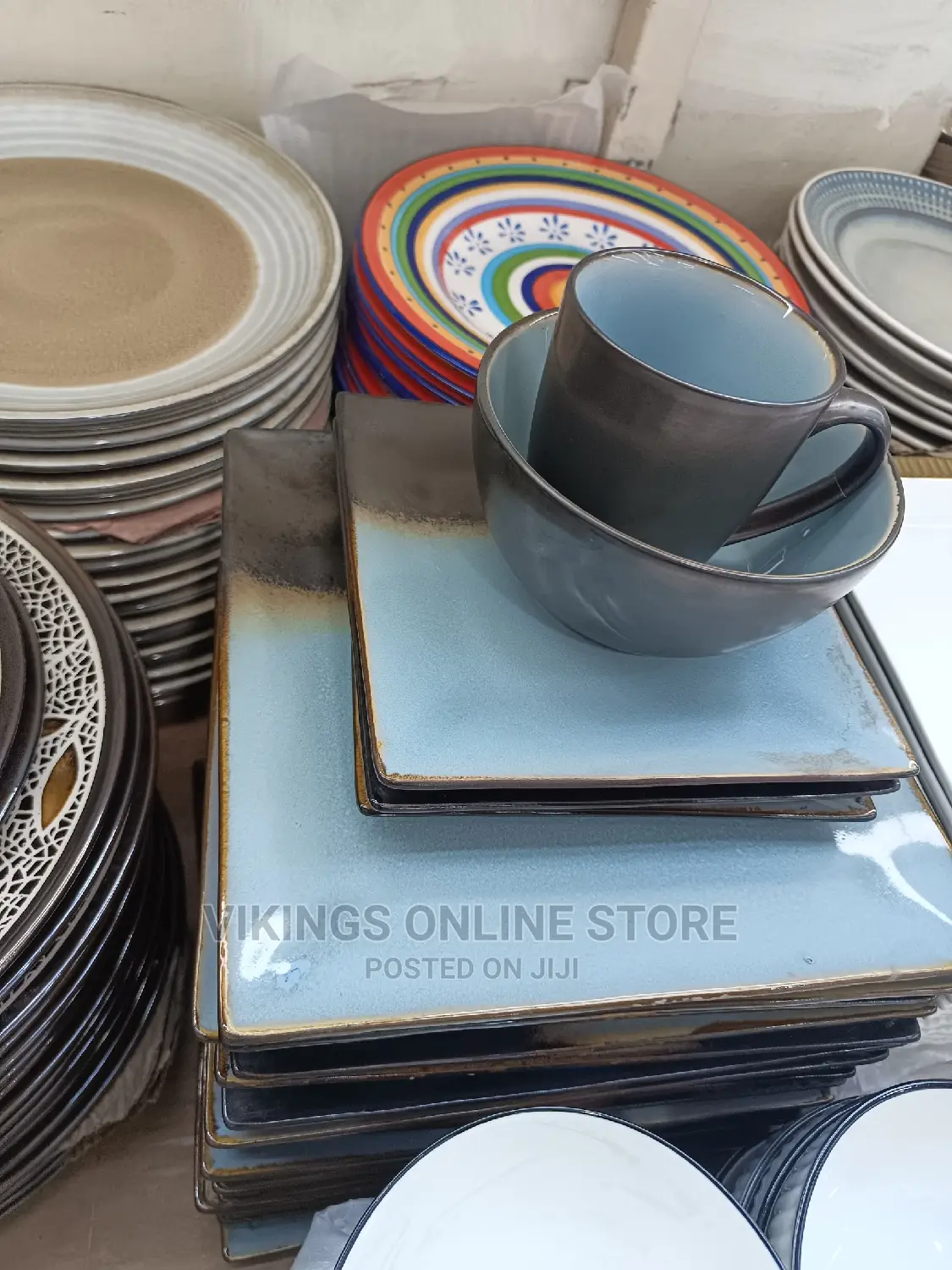 48 Pcs Ceramic Dinner Set -.