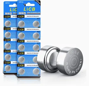 LR 44 Alkaline Button Cell Batteries- 10 Pack