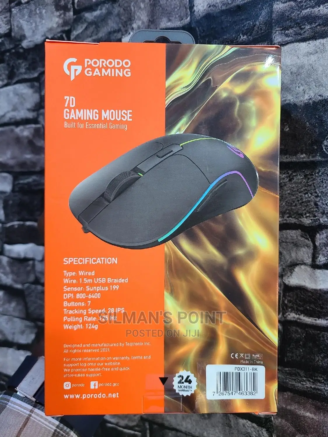 Porodo 7D Gaming Mouse