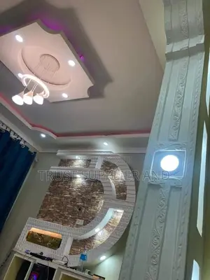 Gypsum Ceiling Molded Done Kasese