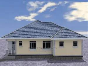 Building Plan and It's Artistic Impression.
