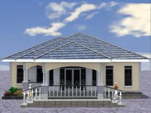 Building Plan and It's Artistic Impression.