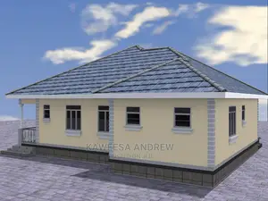 Building Plan and It's Artistic Impression.