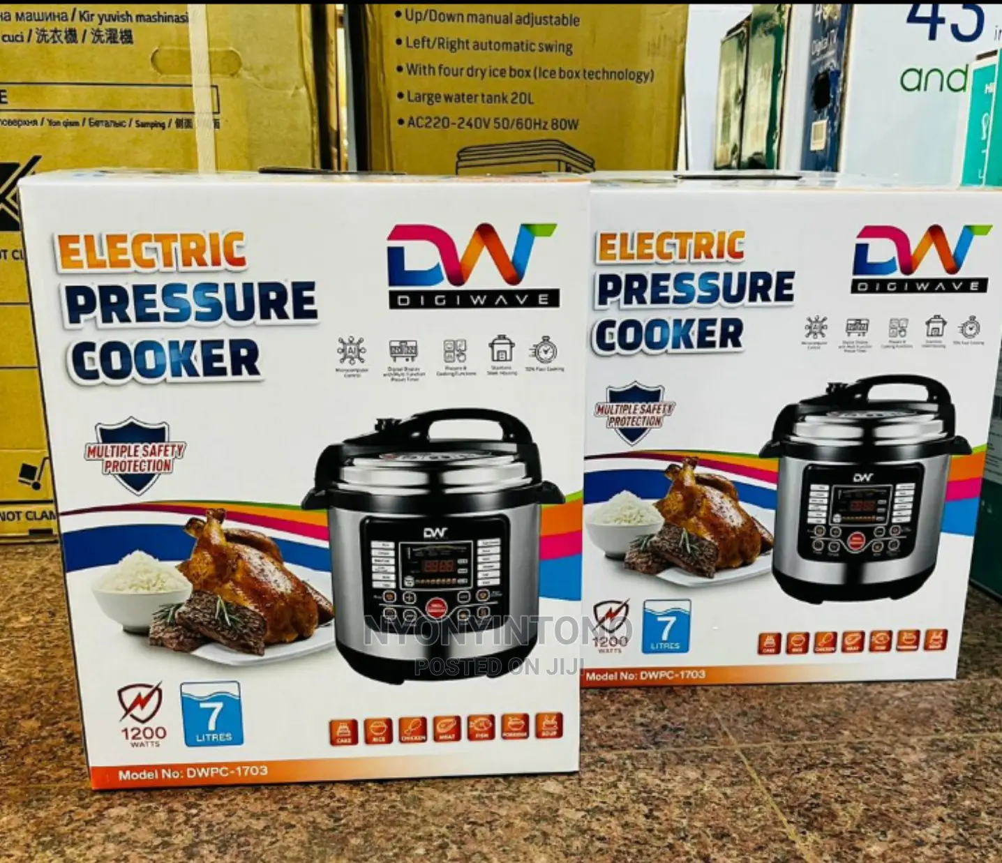 Electromaster 7 Liters Digital Pressure Multi-Cooker