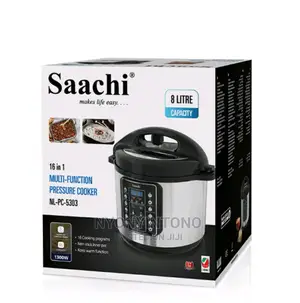 8 Liters Saachi Electric Multi-Functional Pressure Cooker