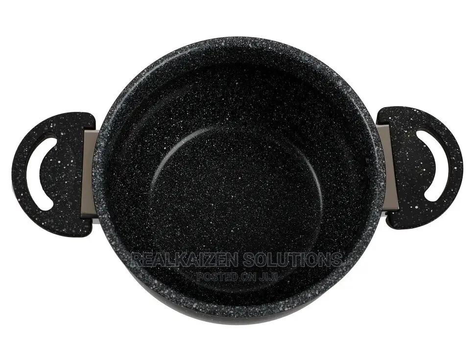 LIFE SMILE 5L Granite Coated Couscoussier Steamer Pot
