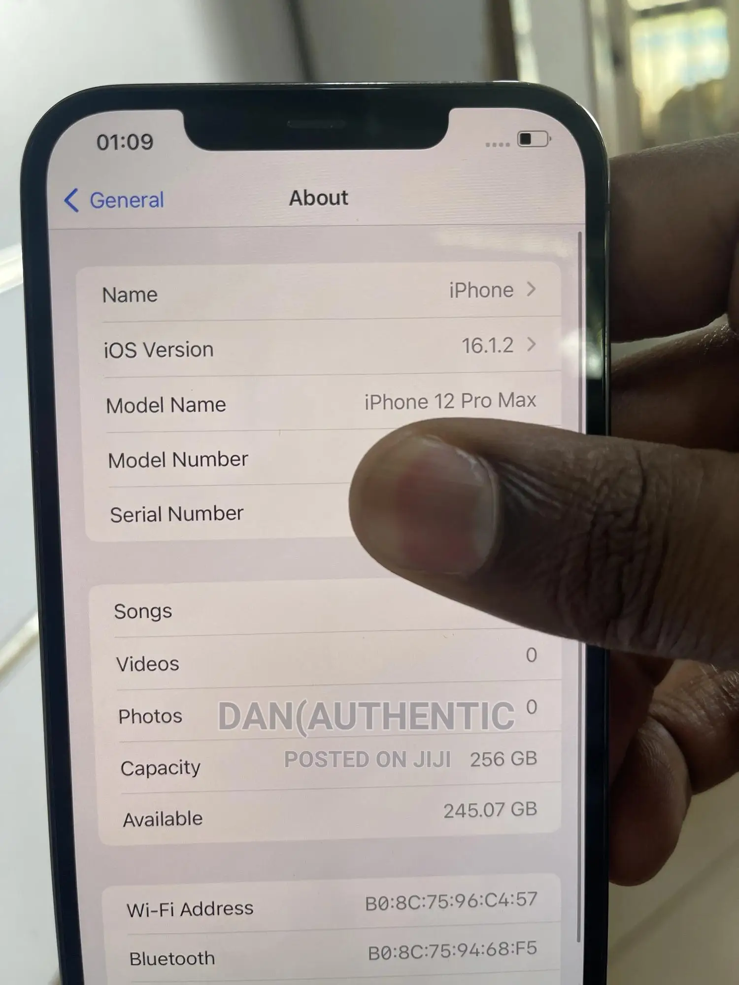 Apple iPhone 12 Pro Max 256 GB Black