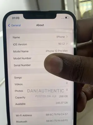 Apple iPhone 12 Pro Max 256 GB Black