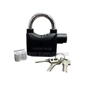 Alarm Padlock - Black