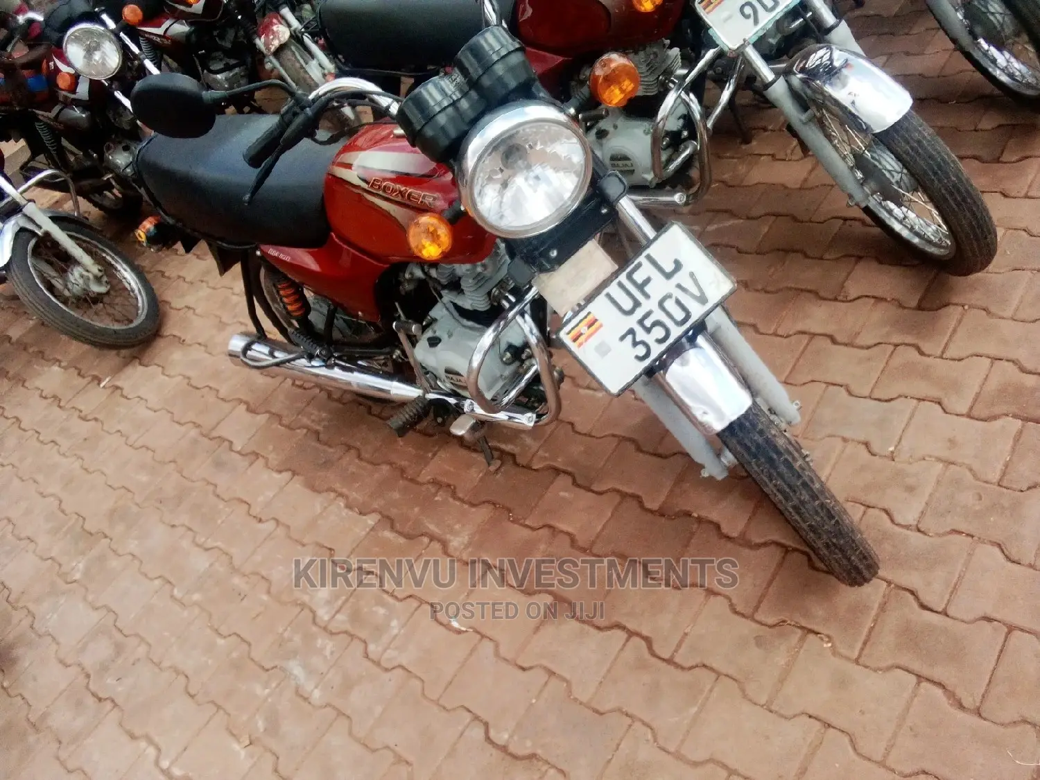 Bajaj Boxer 2015 Red