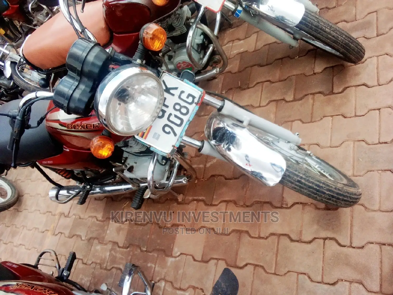 Bajaj Boxer 2018 Red