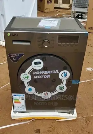 SPJ 6kg Full Auto Washing Machine | Front Loader | FLGR-6FAM