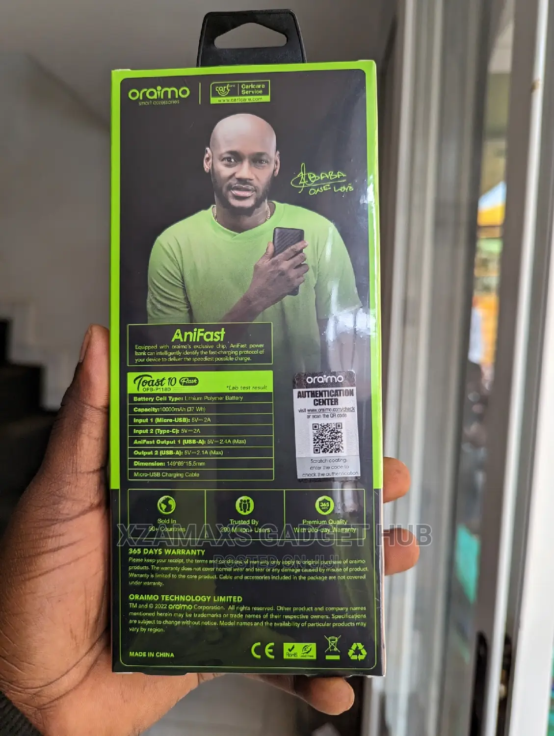 Oraimo Power Bank