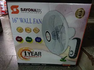 Sayona Wall Fan With 100% Copper Motor